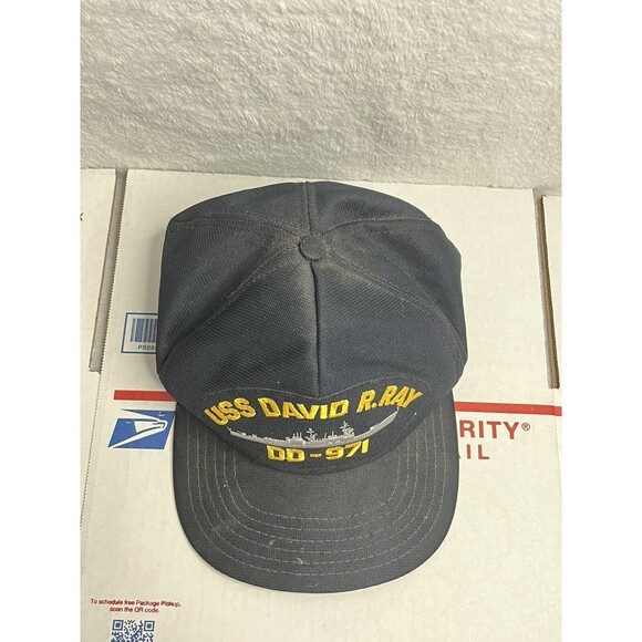 Vintage USS David R. Ray (DD-971) SnapBack Hat/Cap - Made in the USA - Picture 2 of 9